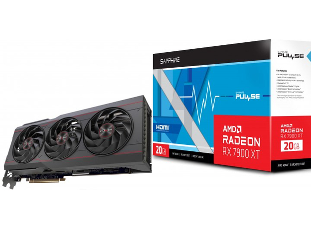 Sapphire PCI-Ex Radeon RX 7900 XT 20GB GDDR6 (320bit) (2450/20000) (1 x HDMI, 2 x DisplayPort, 1 x USB Type-C) (11323-02-20G) - зображення 7 Sapphire PCI-Ex Radeon RX 7900 XT 20GB GDDR6 (320bit) (2450/20000) (1 x HDMI, 2 x DisplayPort, 1 x USB Type-C) (11323-02-20G) - зображення 7