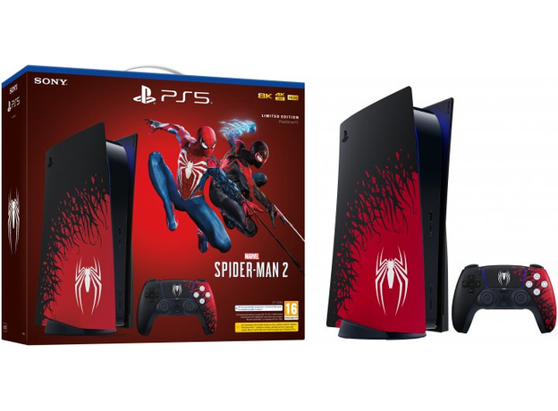 Sony PlayStation 5 Marvel's Spider-Man 2 Limited Edition Bundle  Sony PlayStation 5 Marvel's Spider-Man 2 Limited Edition Bundle
