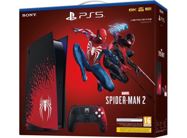 Sony PlayStation 5 Marvel's Spider-Man 2 Limited Edition Bundle - изображение 4 Sony PlayStation 5 Marvel's Spider-Man 2 Limited Edition Bundle - изображение 4