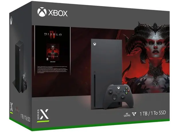 Microsoft Xbox Series X 1TB + Diablo IV Bundle RRT-00035 