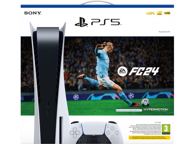 Sony PlayStation 5 Ultra HD Blu-ray + EA SPORTS FC 24 1000040036  Sony PlayStation 5 Ultra HD Blu-ray + EA SPORTS FC 24 1000040036