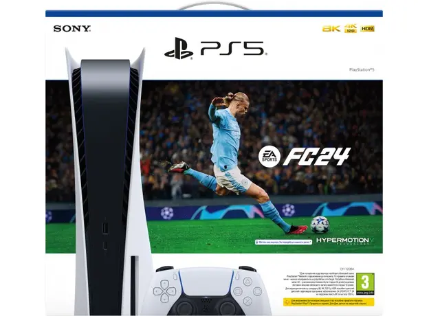 Sony PlayStation 5 Ultra HD Blu-ray + EA SPORTS FC 24 1000040036 