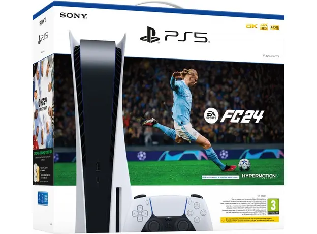 Sony PlayStation 5 Ultra HD Blu-ray + EA SPORTS FC 24 1000040036 - изображение 3