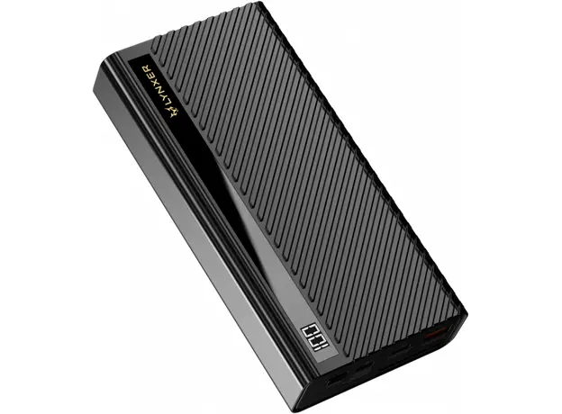 Lynxer Power Bank 22500mAh PD+ QC 65W Black 5904496001594 
