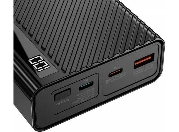 Lynxer Power Bank 22500mAh PD+ QC 65W Black 5904496001594 - зображення 5