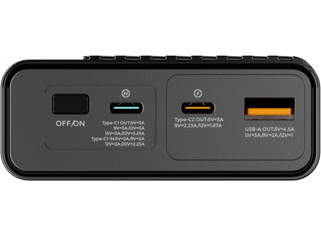 Lynxer Power Bank 22500mAh PD+ QC 65W Black 5904496001594 - изображение 7 Lynxer Power Bank 22500mAh PD+ QC 65W Black 5904496001594 - изображение 7
