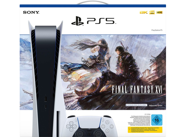 Sony PlayStation 5 Final Fantasy XVI Bundle  Sony PlayStation 5 Final Fantasy XVI Bundle