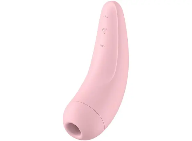 Вибратор Satisfyer Curvy 2+ Pink с воздушным давлением - изображение 3