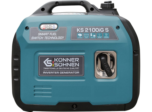 Инверторный двухтопливный генератор Konner&Sohnen KS2100iG S - изображение 4 Инверторный двухтопливный генератор Konner&Sohnen KS2100iG S - изображение 4
