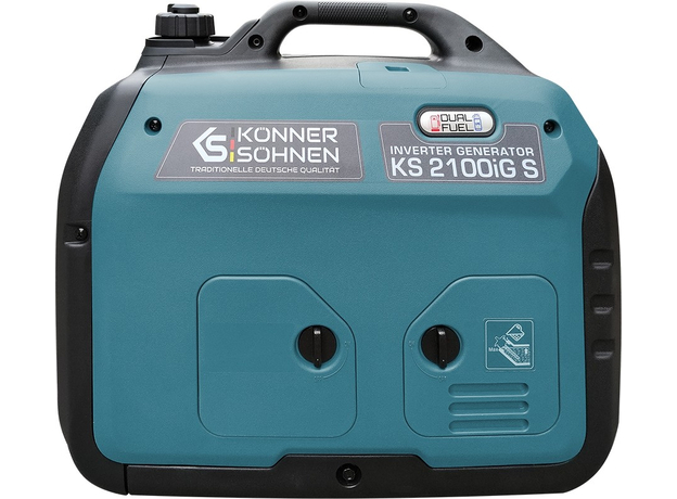 Инверторный двухтопливный генератор Konner&Sohnen KS2100iG S - изображение 5 Инверторный двухтопливный генератор Konner&Sohnen KS2100iG S - изображение 5