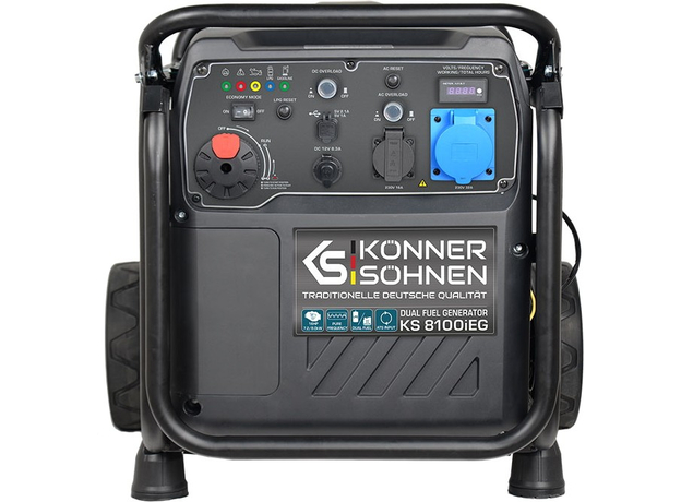 Инверторный генератор Konner&Sohnen KS 8100iEG - изображение 7 Инверторный генератор Konner&Sohnen KS 8100iEG - изображение 7