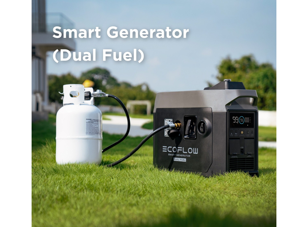 Генератор EcoFlow Smart inverter Generator Dual Fuel (GasEB DUAL EU) - изображение 9