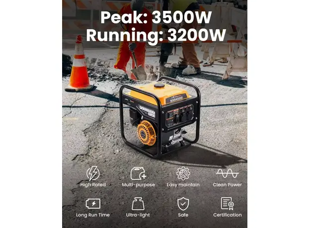 Генератор Maxpeedingrods MXR4500i - зображення 10