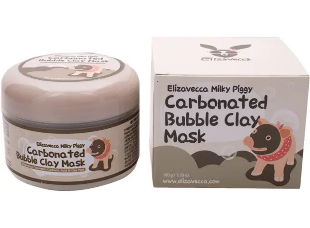 Elizavecca Milky Piggy Carbonated Bubble Clay Mask пузырьковая глиняная маска (8809071369427) 