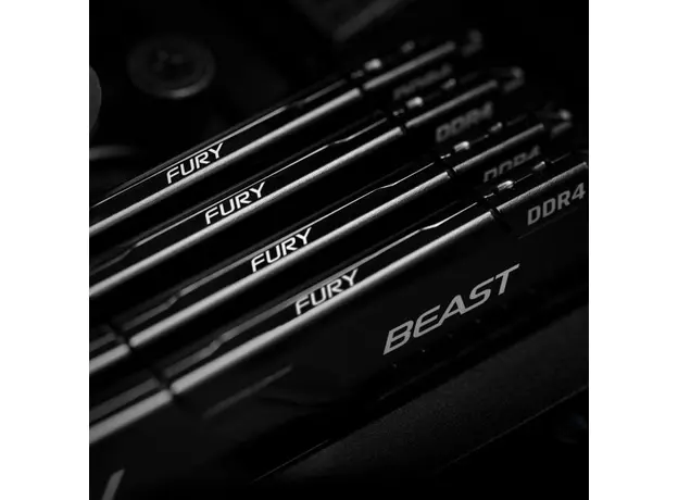 Оперативная память Kingston Fury 16 GB Beast Black KF432C16BBK2/16, Емкость одного модуля: 8 ГБ, Ранг памяти: Одноранговая - изображение 8