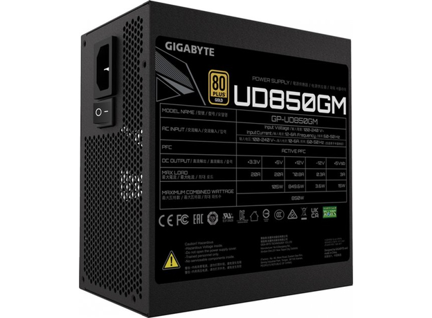 Gigabyte (UD850GM) 850W 80+ Gold - зображення 5 Gigabyte (UD850GM) 850W 80+ Gold - зображення 5