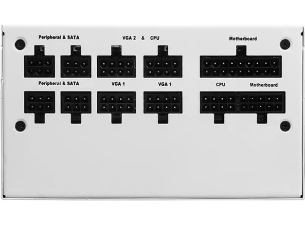 Блок питания MSI A750GF 750W White 80 Plus Gold - изображение 3