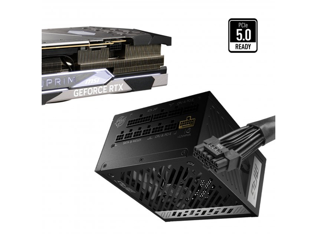 Блок питания MSI MPG A850G PCIE5 850W 80 Plus Gold - изображение 4 Блок питания MSI MPG A850G PCIE5 850W 80 Plus Gold - изображение 4