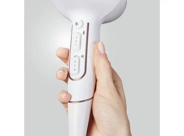 Фен для волос Rowenta VOLUMIZER HYBRID CV6135F0 белый - изображение 7