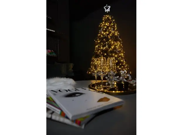 Светодиодная Smart LED гирлянда Twinkly Strings AWW 400 - изображение 9