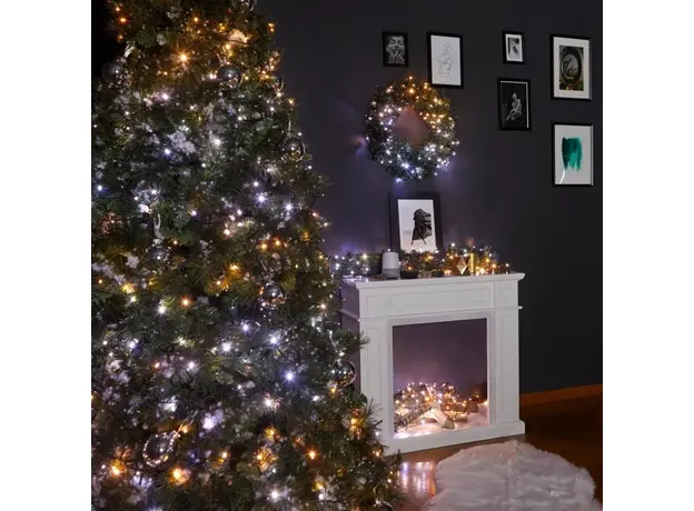 Светодиодная Smart LED гирлянда Twinkly Strings AWW 400 - изображение 10