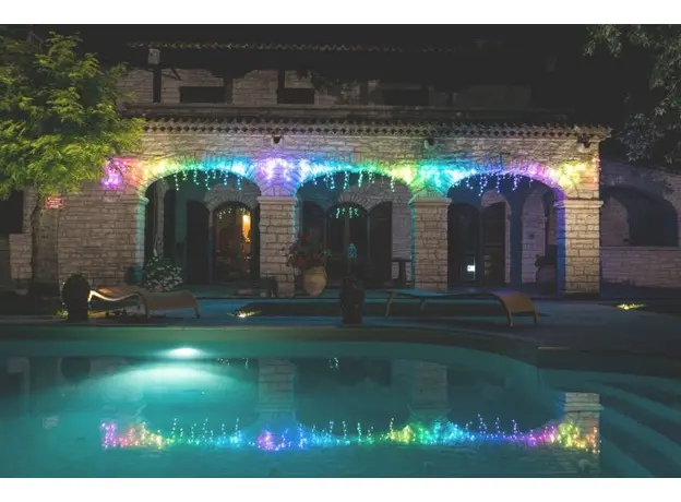 Светодиодная Smart LED гирлянда Twinkly Icicle RGBW 190 - изображение 14