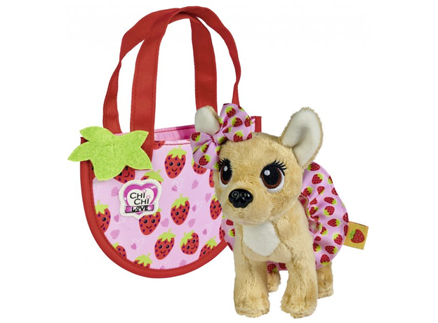 Собачка Simba Chi Chi Love Маленькая ягодка с сумочкой 15 см (5890147) (4006592085629) - изображение 4 Собачка Simba Chi Chi Love Маленькая ягодка с сумочкой 15 см (5890147) (4006592085629) - изображение 4