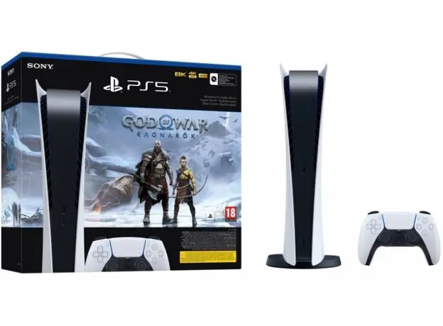 Sony PlayStation 5 Digital Edition + God of War Ragnarok Bundle - изображение 3