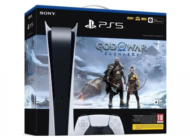 Sony PlayStation 5 Digital Edition + God of War Ragnarok Bundle - изображение 2