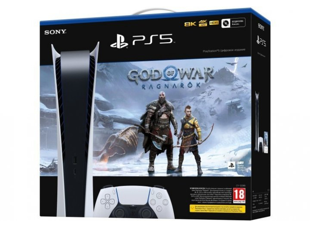 Sony PlayStation 5 Digital Edition + God of War Ragnarok Bundle - изображение 4 Sony PlayStation 5 Digital Edition + God of War Ragnarok Bundle - изображение 4