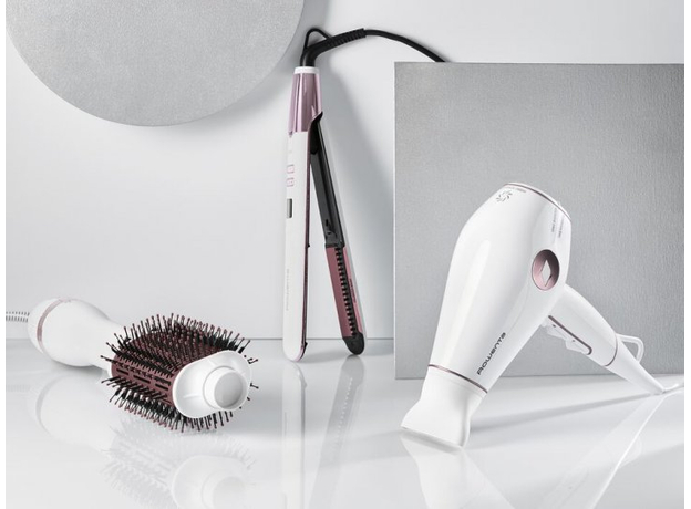 Фен волос Rowenta VOLUMIZER HYBRID CV6135F0 белый - зображення 4 Фен волос Rowenta VOLUMIZER HYBRID CV6135F0 белый - зображення 4