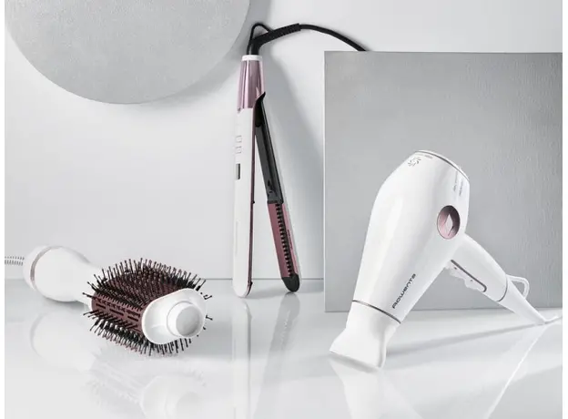 Фен для волос Rowenta VOLUMIZER HYBRID CV6135F0 белый - изображение 4