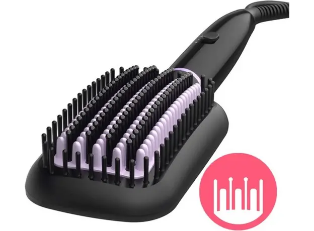 Расческа выпрямитель для волос PHILIPS StyleCare Essential BHH880/00 черный - изображение 10