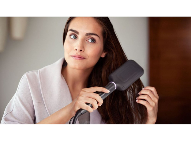 Расческа выпрямитель для волос PHILIPS StyleCare Essential BHH880/00 черный - изображение 12 Расческа выпрямитель для волос PHILIPS StyleCare Essential BHH880/00 черный - изображение 12