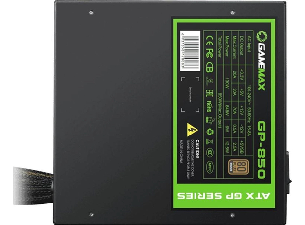 GameMax GP-850 850W - зображення 8 GameMax GP-850 850W - зображення 8