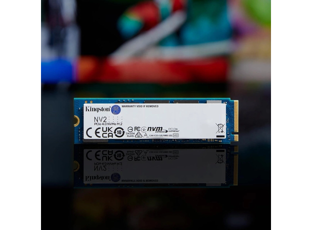 SSD Kingston NV2 500GB M.2 2280 NVMe PCIe 4.0 x4 (SNV2S/500G), Обсяг: 500 ГБ - зображення 7 SSD Kingston NV2 500GB M.2 2280 NVMe PCIe 4.0 x4 (SNV2S/500G), Обсяг: 500 ГБ - зображення 7