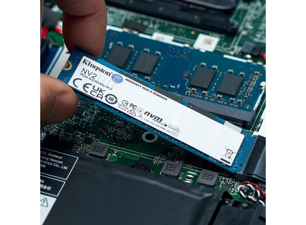 Kingston NV2 1TB M.2 2280 NVMe PCIe 4.0 x4 (SNV2S/1000G), Обсяг: 1 ТБ - зображення 6 Kingston NV2 1TB M.2 2280 NVMe PCIe 4.0 x4 (SNV2S/1000G), Обсяг: 1 ТБ - зображення 6