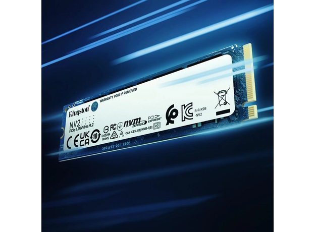 Kingston NV2 2TB M.2 2280 NVMe PCIe 4.0 x4 (SNV2S/2000G), Обсяг: 2 ТБ - зображення 5 Kingston NV2 2TB M.2 2280 NVMe PCIe 4.0 x4 (SNV2S/2000G), Обсяг: 2 ТБ - зображення 5