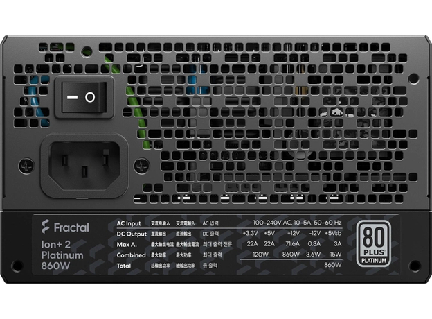 Fractal Design Ion + 2 Platinum 860W (FD-P-IA2P-860-EU) - изображение 11 Fractal Design Ion + 2 Platinum 860W (FD-P-IA2P-860-EU) - изображение 11