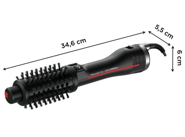 Фен-щетка Rowenta KARL LAGERFELD K/ PRO STYLIST CF961LF0 - изображение 3 Фен-щетка Rowenta KARL LAGERFELD K/ PRO STYLIST CF961LF0 - изображение 3