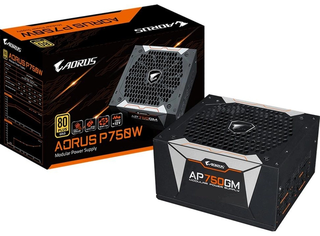 Gigabyte Aorus P750W 80 Plus Gold Modular GP-AP750GM - зображення 8 Gigabyte Aorus P750W 80 Plus Gold Modular GP-AP750GM - зображення 8