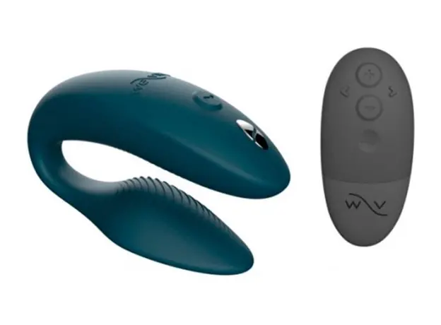 Вибратор для пар We-Vibe Sync 2 Velvet Green с управлением через приложение, Цвет: Темно-зеленый - изображение 7