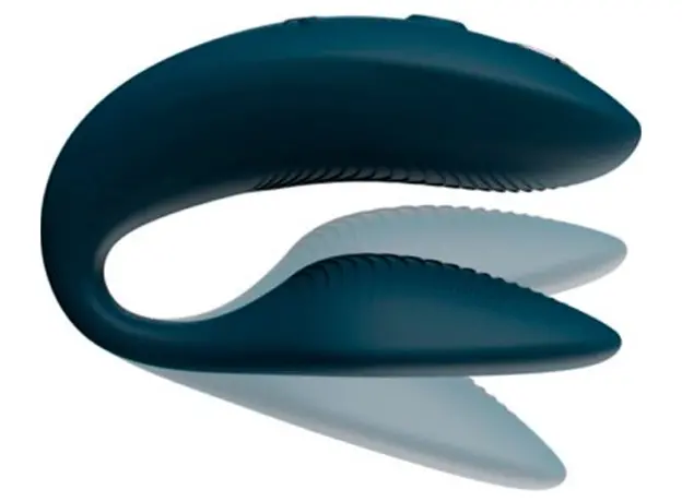 Вибратор для пар We-Vibe Sync 2 Velvet Green с управлением через приложение, Цвет: Темно-зеленый - изображение 5