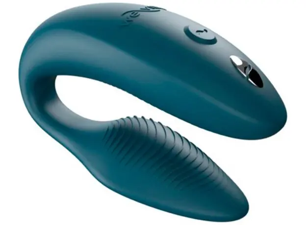 Вибратор для пар We-Vibe Sync 2 Velvet Green с управлением через приложение, Цвет: Темно-зеленый - изображение 2