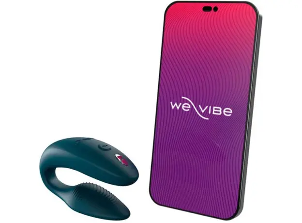 Вибратор для пар We-Vibe Sync 2 Velvet Green с управлением через приложение, Цвет: Темно-зеленый - изображение 8