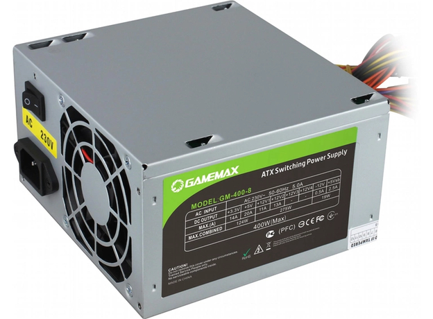 GameMax GM-400-8CM 400W  GameMax GM-400-8CM 400W