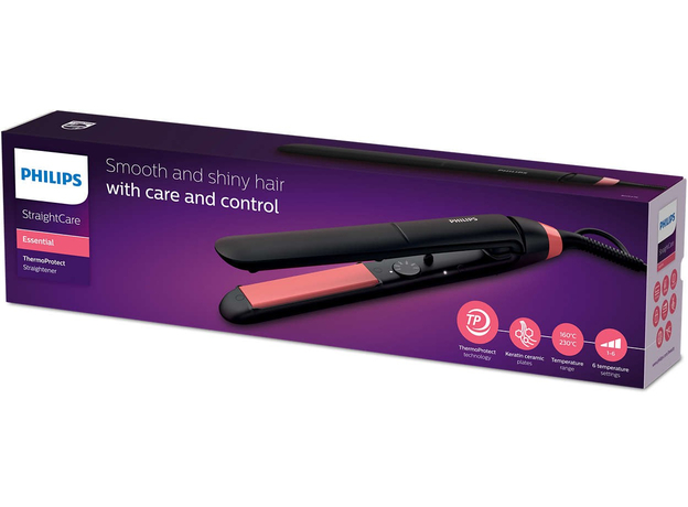Выпрямитель волос PHILIPS StraightCare Essential BHS376/00 - изображение 8 Выпрямитель волос PHILIPS StraightCare Essential BHS376/00 - изображение 8