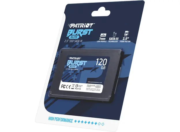 SSD Patriot Burst Elite 120GB 2.5" SATAIII TLC (PBE120GS25SSDR) - изображение 6