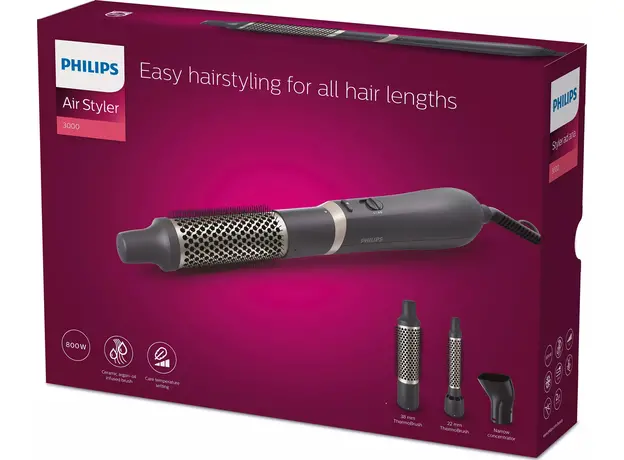 Фен-щетка Philips 3000 Series BHA301/00 - изображение 7