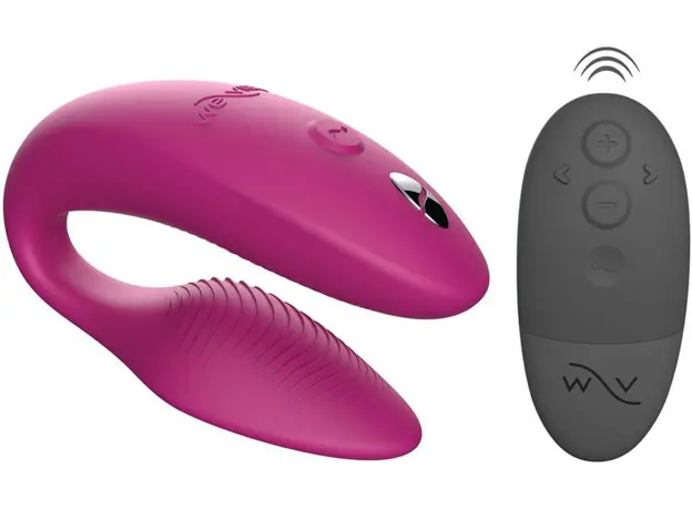 Вибратор для пар We-Vibe Sync 2 Pink с управлением через приложение, Цвет: Розовый - изображение 10